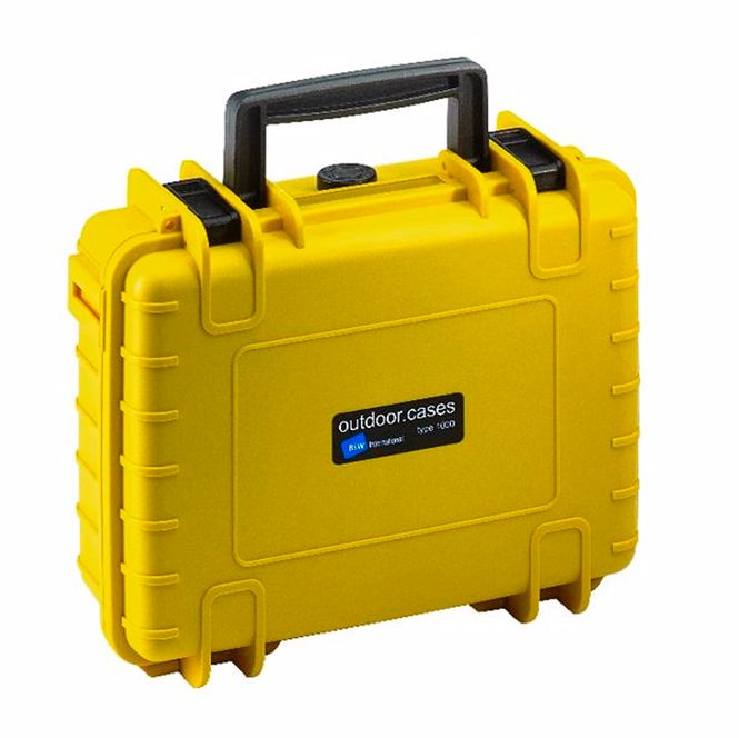 Hovedbilde BW Outdoor Cases Type 1000 (gul) m/ skuminnlegg
