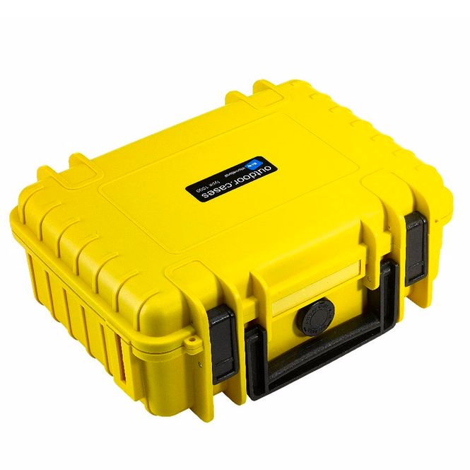 Hovedbilde BW Outdoor Cases Type 1000 (gul) m/ skuminnlegg