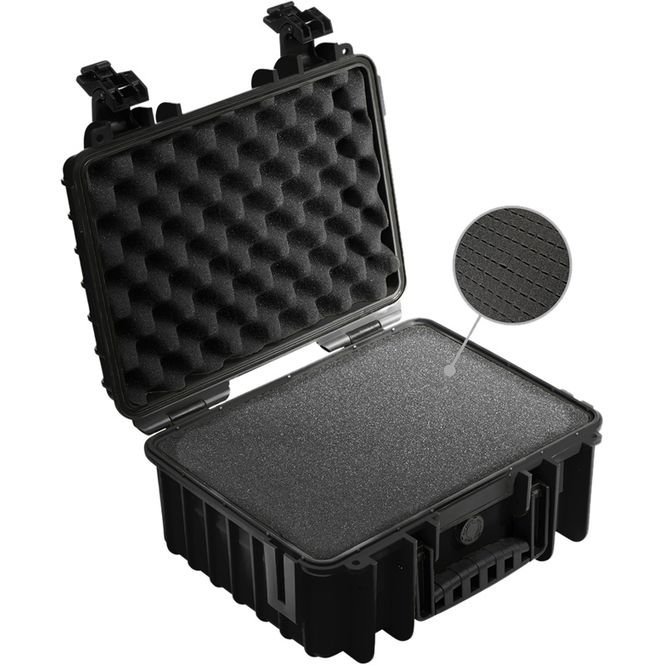 Hovedbilde BW Outdoor Cases Type 3000 (sort) m/ skuminnlegg
