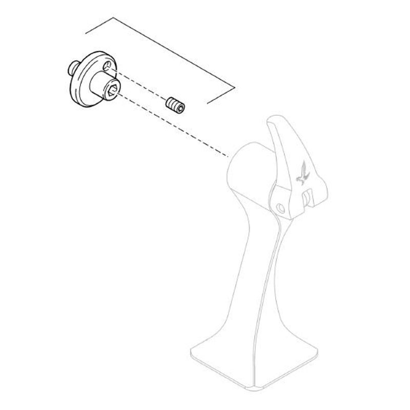 Swarovski overgangsadapter for TA-SLCs stativadapter